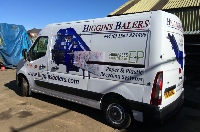 Higgins Balers Ltd vehcile badge to show Europress