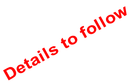 Details to follow